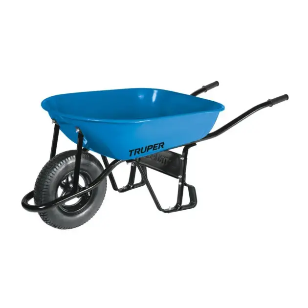 Carretilla Buggy Truper 11752 Azul 5.5 ft3