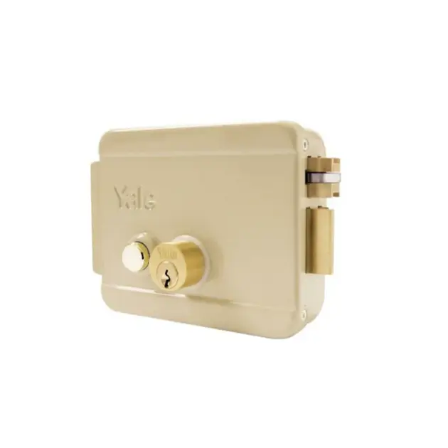 Cerradura Eléctrica 678 Yale con Botón