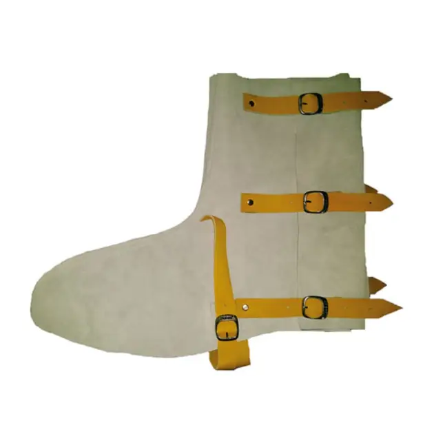 Escarpín de Cuero Cromo para Soldador