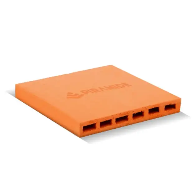 Ladrillo Pastelero 3x24x24 Pirámide