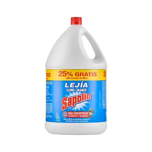 Lejía al 5% Industrial Sapolio 5L