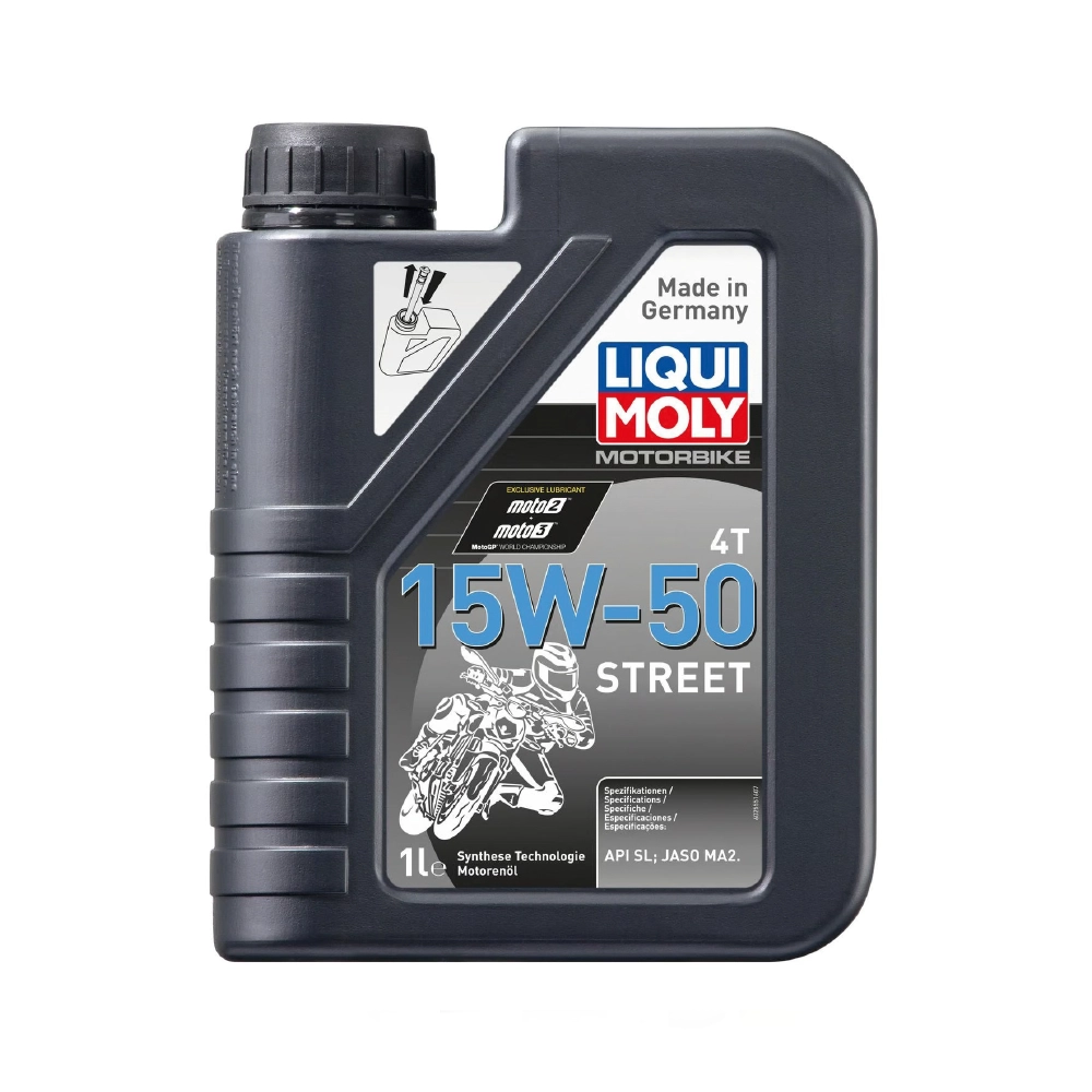 Aceite de Motor 15W-50 para Motos - Liqui Moly