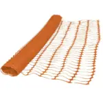 Rollo de Malla de Seguridad Naranja 30m