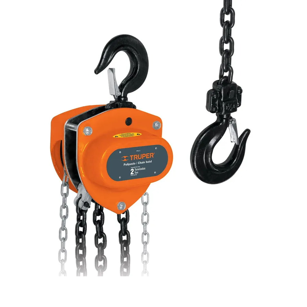 Tecle con Cadena 2T Manual Truper