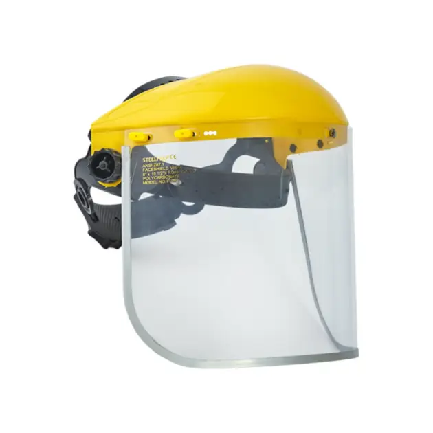 Careta de Esmerilar Visor con Ribete
