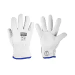 Guantes de Badana Blanco Steelpro